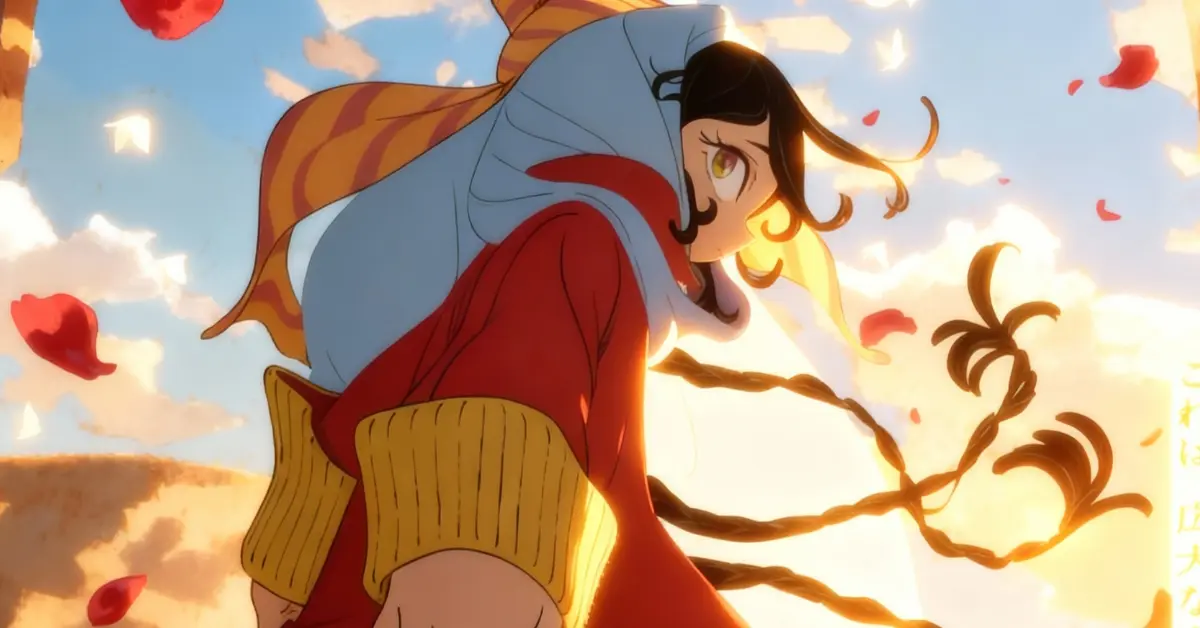 Jaadugar: A Witch in Mongolia anime teaser visual featuring Sitara