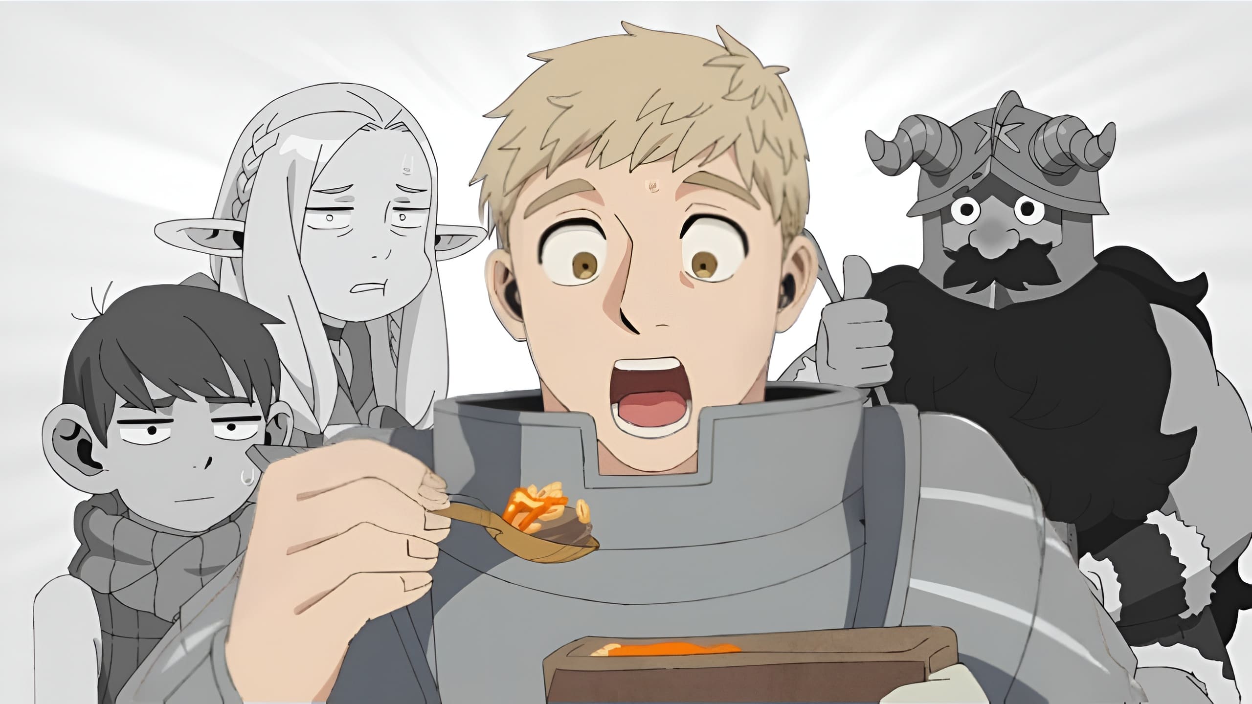Delicious in Dungeon Season 2 Release Date featuring Laios and dungeon adventure