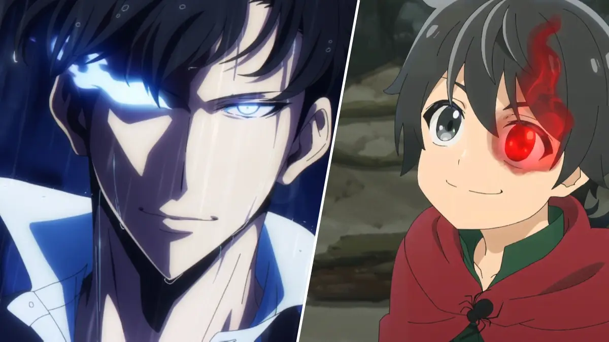 Protagonists from anime with game-like mechanics and leveling systems comparable to Hell Mode.