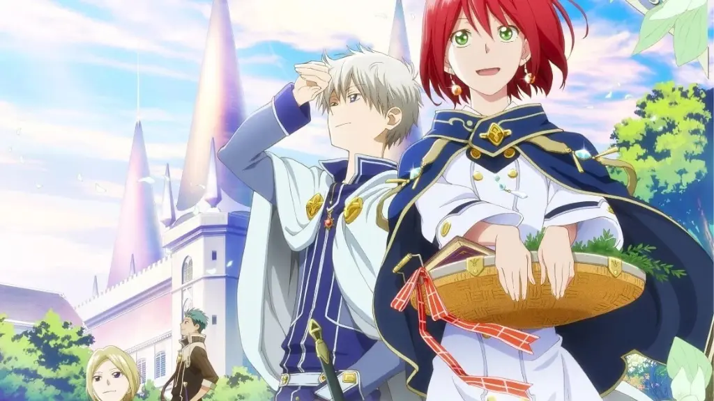 snow white with the red hair anime