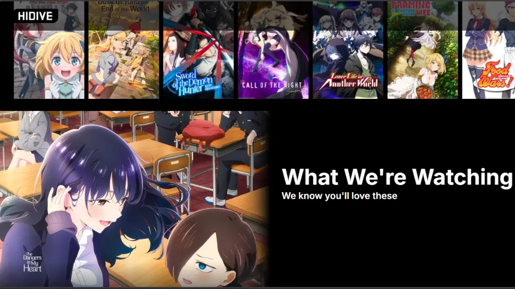 Hidive Anime