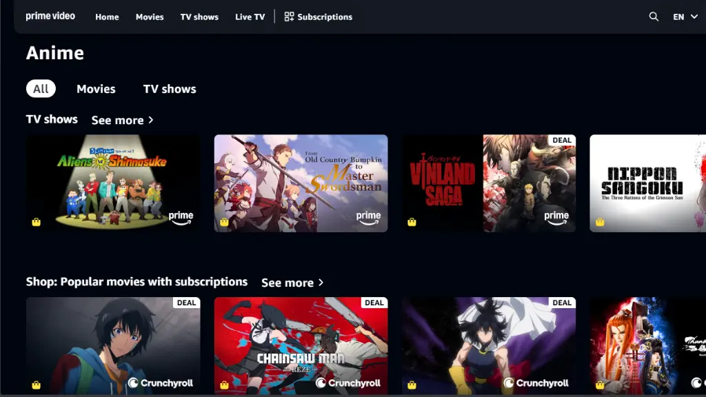 Prime Video Anime
