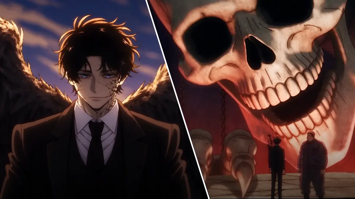 Shinigamis human life anime